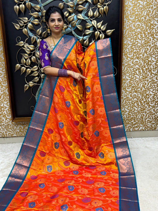 Contemporary Kanchi Silk