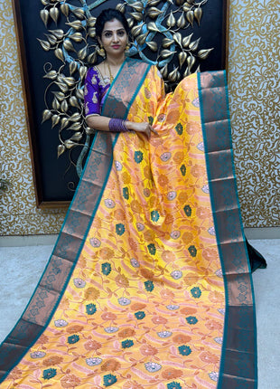 Contemporary Kanchi Silk