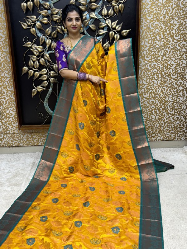 Contemporary Kanchi Silk