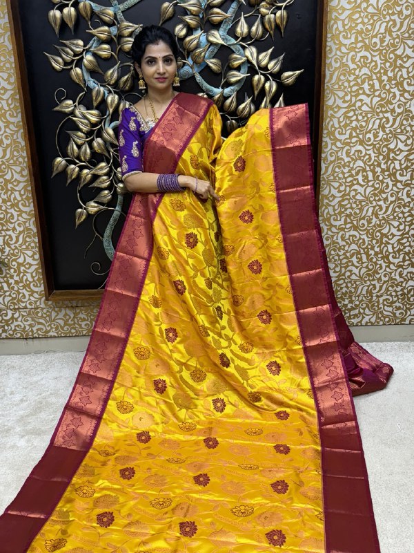 Contemporary Kanchi Silk