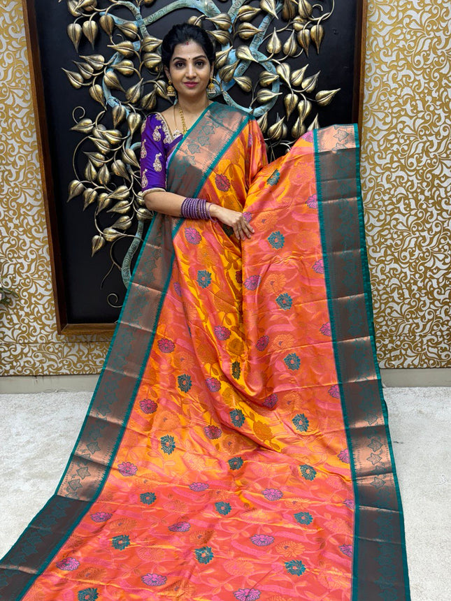 Contemporary Kanchi Silk