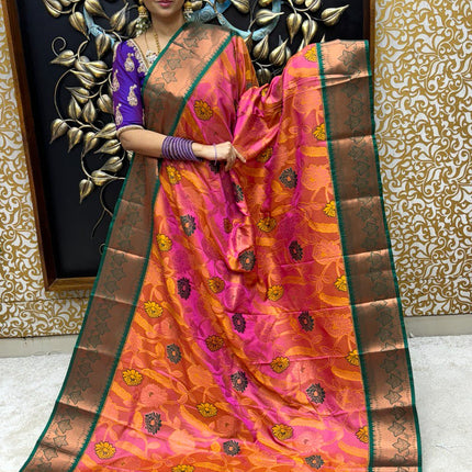 Contemporary Kanchi Silk