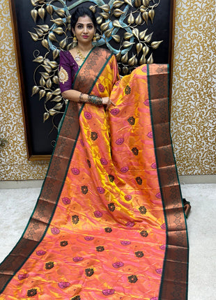Contemporary Kanchi Silk