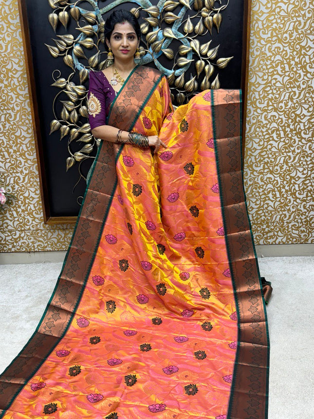 Contemporary Kanchi Silk