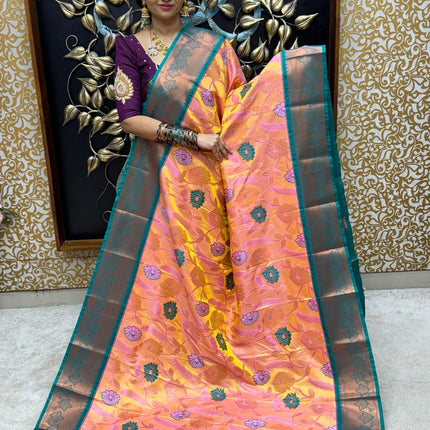 Contemporary Kanchi Silk