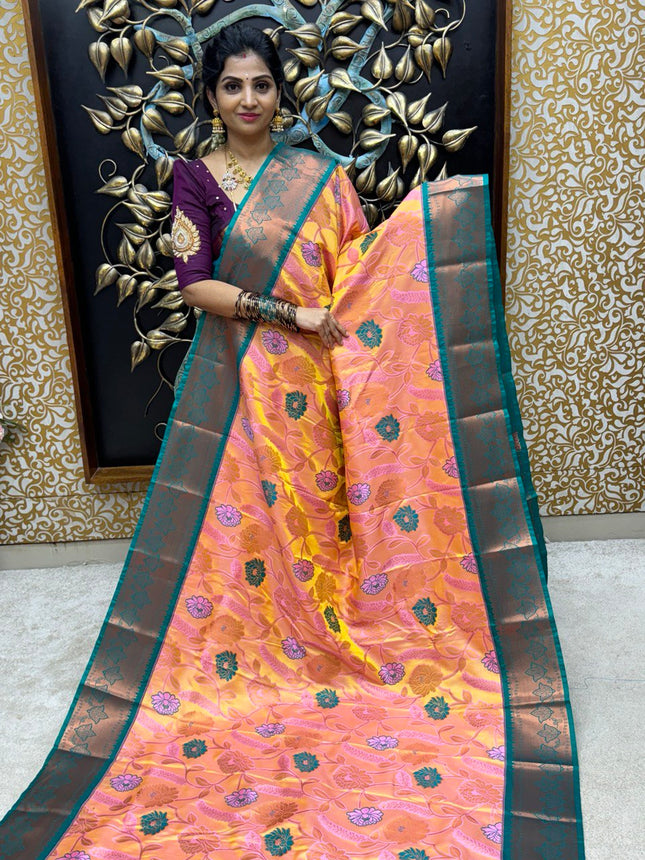 Contemporary Kanchi Silk