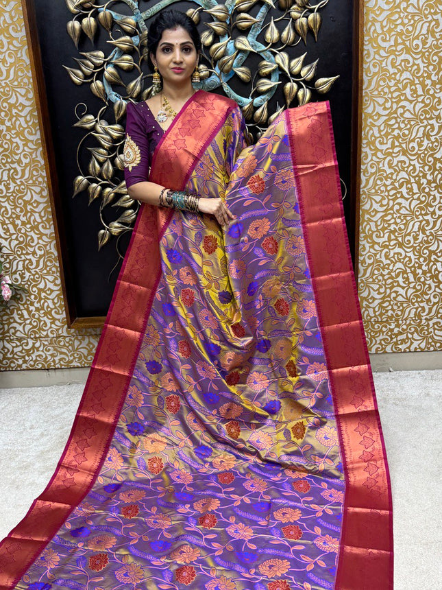 Contemporary Kanchi Silk