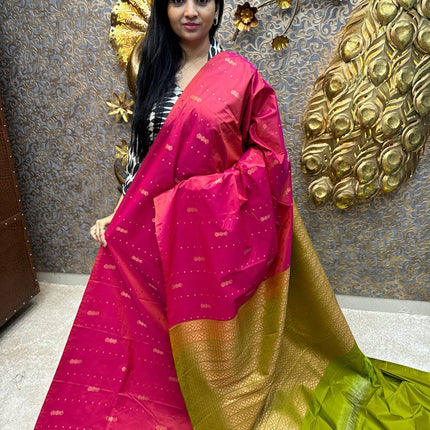 Border Less Kanchi Silk