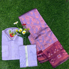 Couple Combo Collection ( Shirt + Dhoti + Saree)