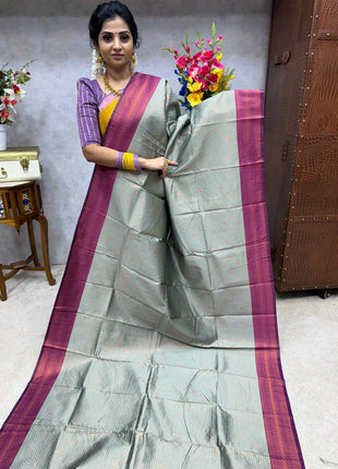 Semi Kanchipuram Silk