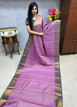Semi Raw Silk Sarees