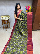 Semi Raw Silk Sarees