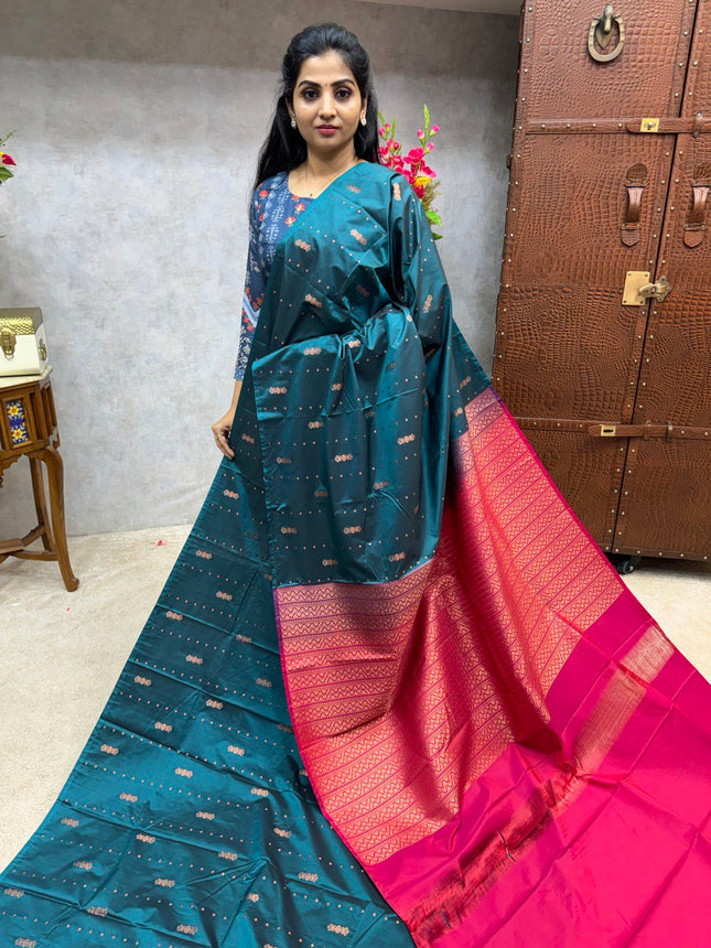 Border Less Kanchi Silk