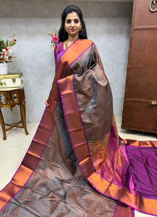 Contemporary Kanchi Silk