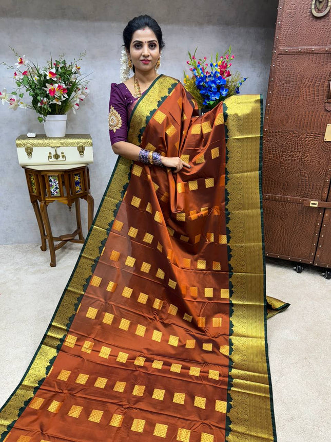 Premium Kanchi Gold Zari