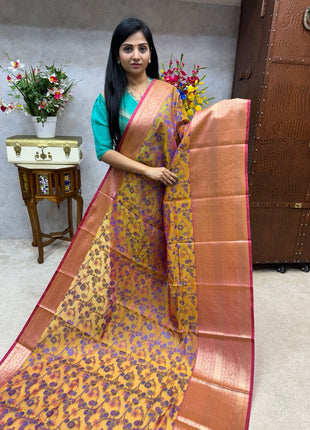 Semi Raw Silk Sarees
