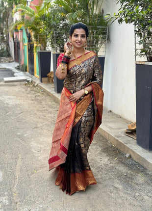 Semi Kanchipuram Silk