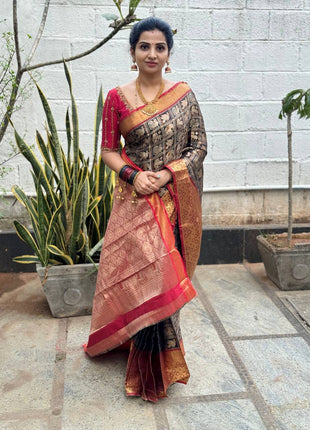 Semi Kanchipuram Silk