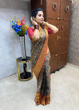 Semi Kanchipuram Silk