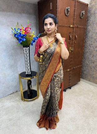 Semi Kanchipuram Silk