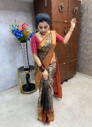 Semi Kanchipuram Silk