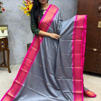 Semi Kanchipuram Silk