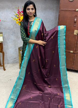 Semi Kanchipuram Silk