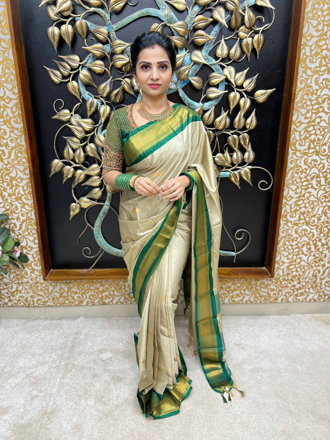 Semi Kanchipuram Silk