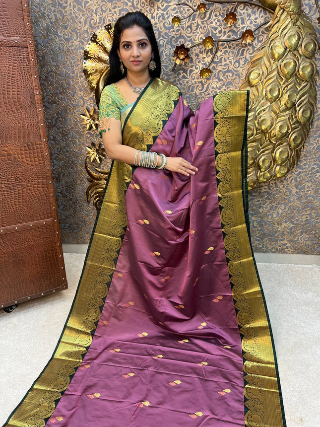 Premium Kanchi Gold Zari