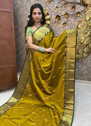 Premium Kanchi Gold Zari