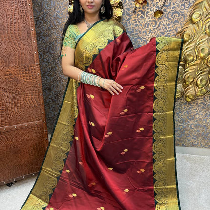 Premium Kanchi Gold Zari