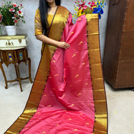 Premium Kanchi Gold Zari