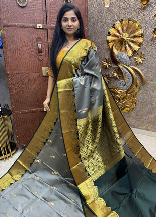 Premium Kanchi Gold Zari