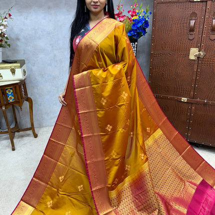 Premium Kanchi Gold Zari