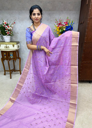 Pure Linen With Embroidery