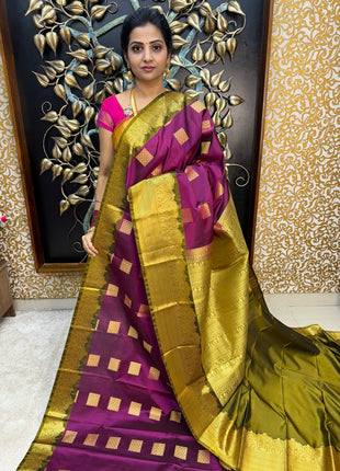 Premium Kanchi Gold Zari