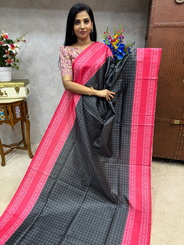 Semi Tussar silk