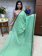 Georgette with Embroidery