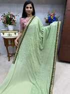 Georgette with Embroidery