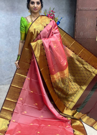 Premium Kanchi Gold Zari