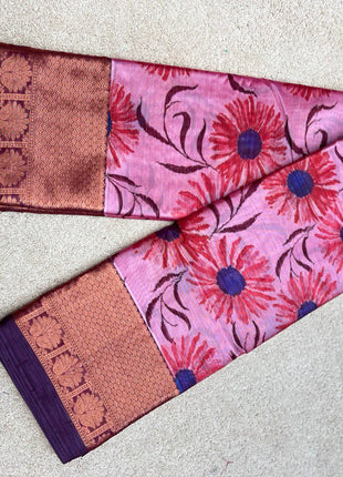 Printed Pure Silk