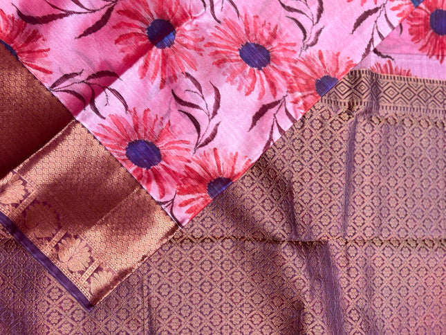 Printed Pure Silk