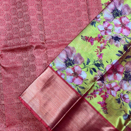 Printed Pure Silk