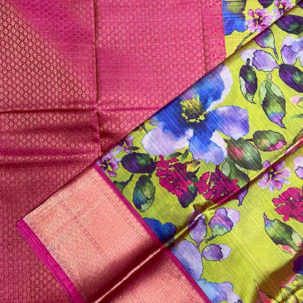 Printed Pure Silk