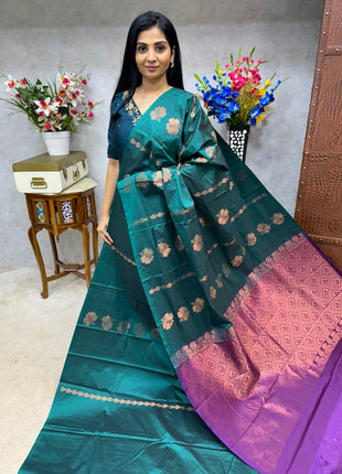 Border Less Kanchi Silk