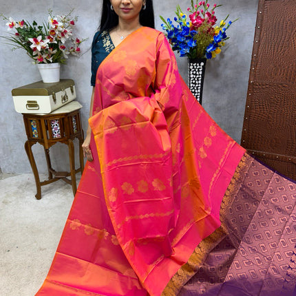 Border Less Kanchi Silk