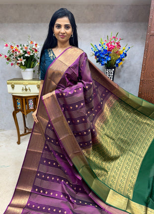 Kanchi Silk Gold Zari