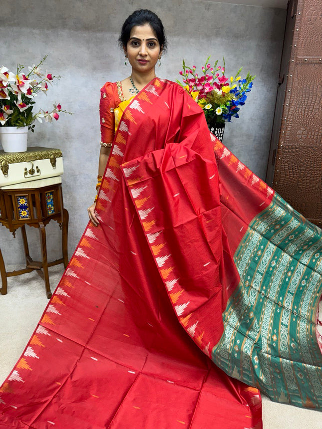 Semi Raw Silk Sarees