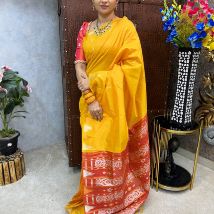 Semi Raw Silk Sarees