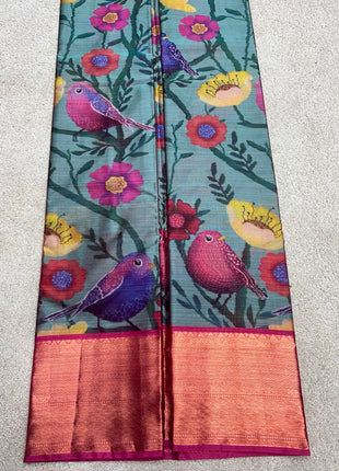 Printed Pure Silk